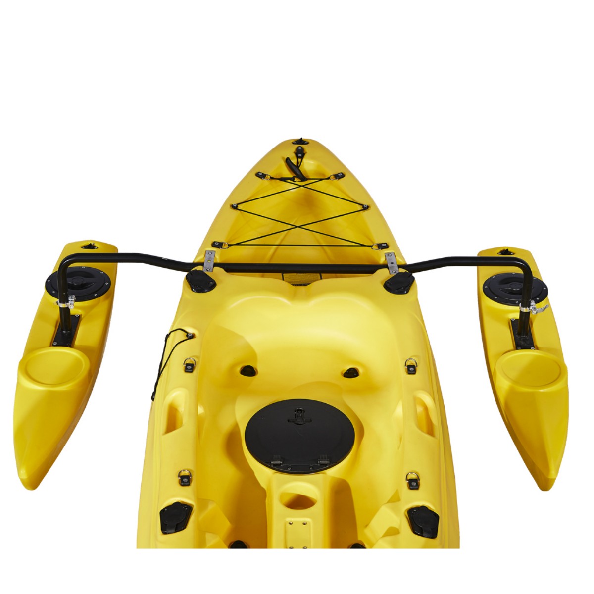 Fishing Kayak Sit On Top - Estabilizador plástico para caiaque, pesca barco