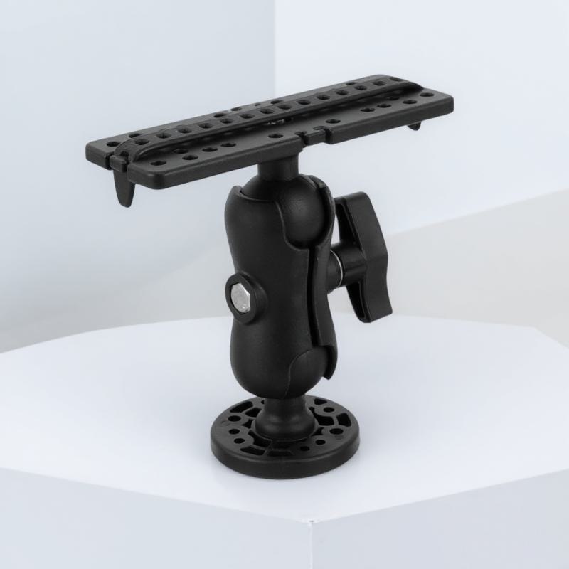 Fishing Kayak Fish Finder Mount - Suporte Giratório Ajustável para Sonda de