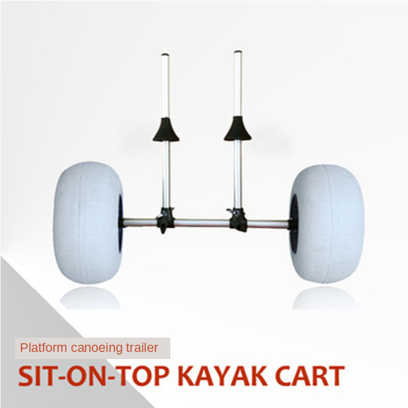 Reboque de Caiaque Dobrável Ti - Fishing Kayak Cart avaliação e preço
