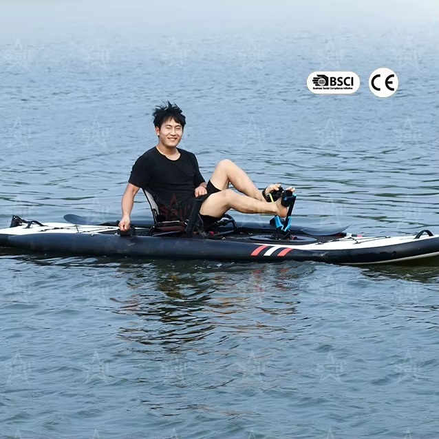 Caiaque Inflável de Pedal para - Fishing Kayak Sit On Top avaliação e preço